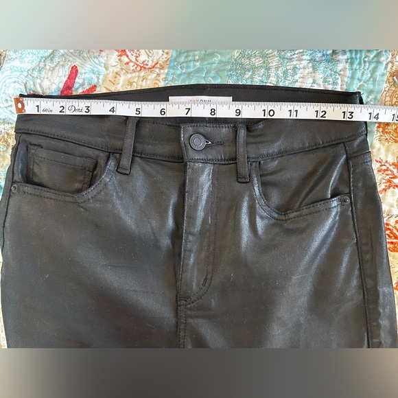 Size 28 black Dynamite Kate faux pants - Picture 8 of 9